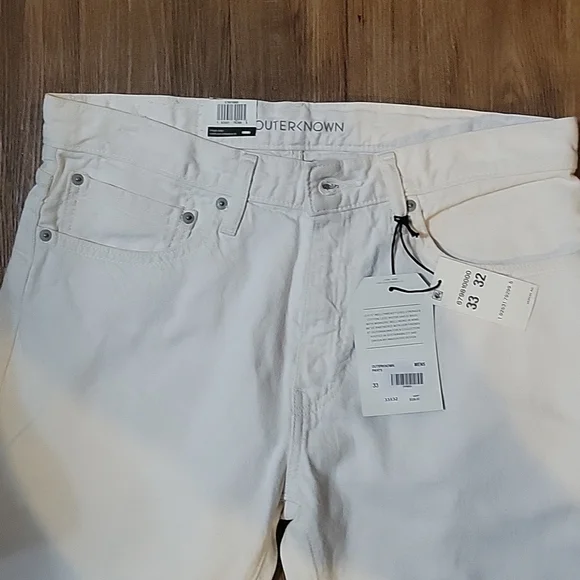 NWT Men's "Outerknown Jeans" ina sick collab. Sz 33x32 beautiful! - Picture 5 of 7